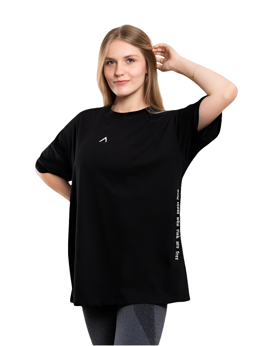 Polo oversize mujer - Ropa deportiva mujer - Alphafit Peru