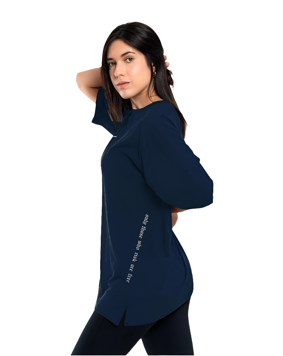 Polo oversize mujer - Ropa deportiva mujer - Alphafit Peru