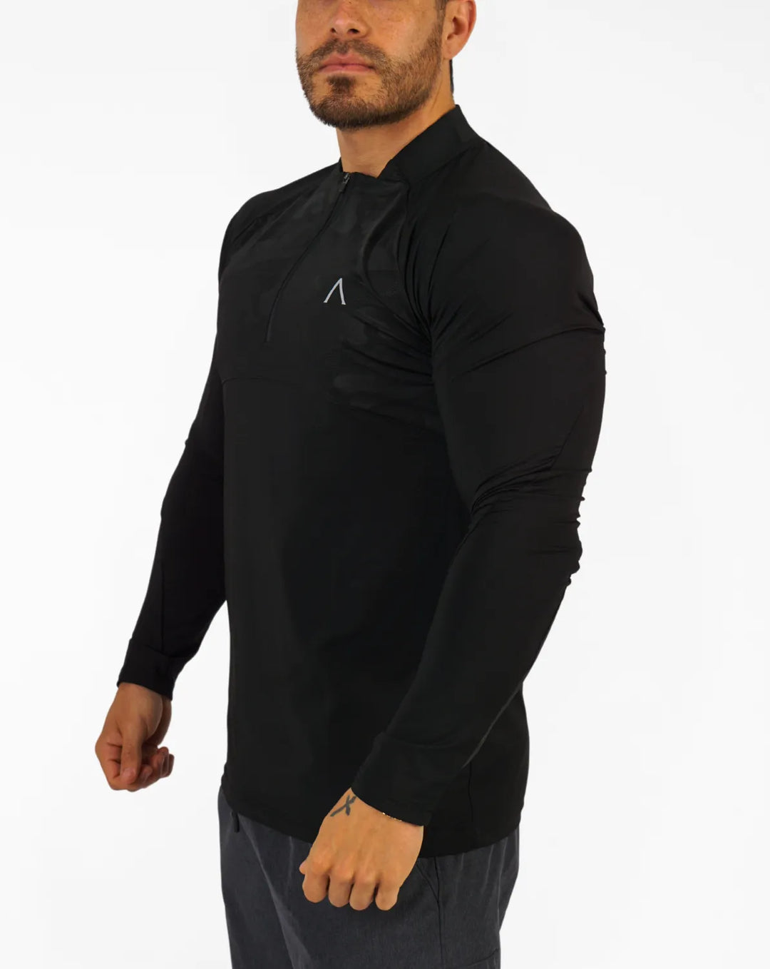 Polo de compresión manga larga hombre - Ropa deportiva hombre - Alphafit Peru