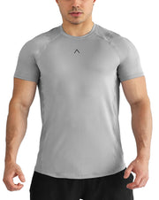 Pro Elite Tee | Compression | Polo | Gris