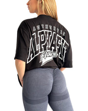 Polo oversize mujer - Ropa deportiva mujer - Alphafit Peru